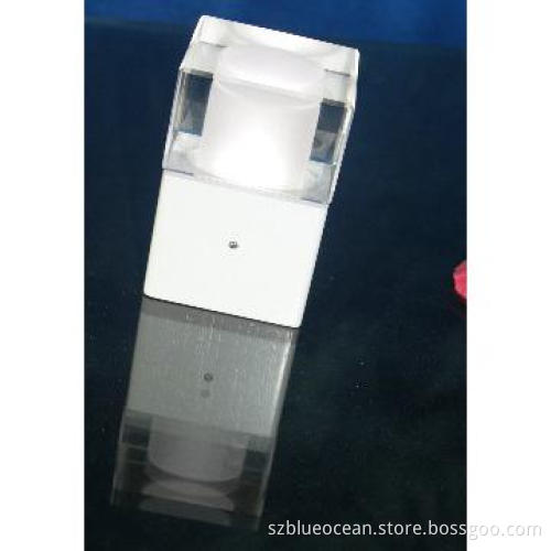 New LED decor crystal lamp with wooden base, Touch switch for 4 colors